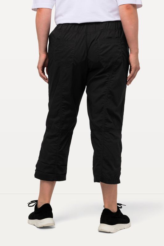 Roll-Tab Hem Stretch Cargo Pants