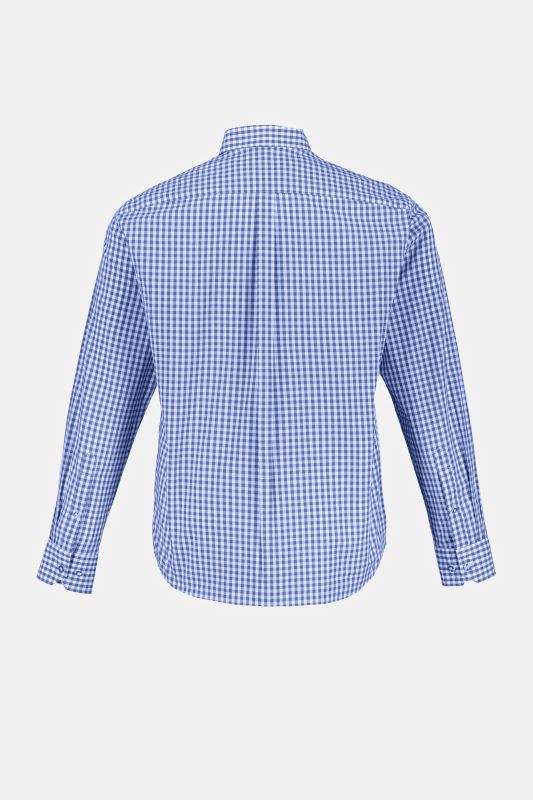 Long Sleeve Check Print Traditional Shirt