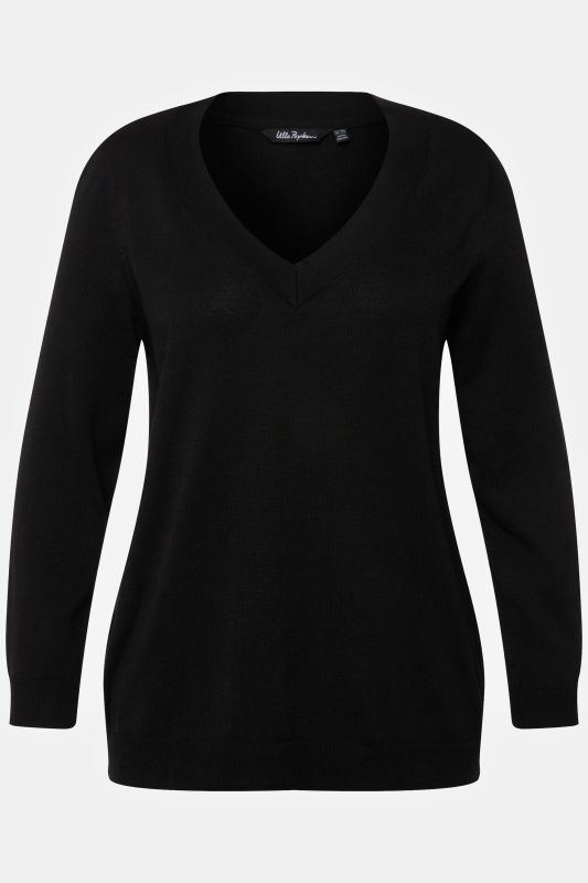 Casual V-Neck Long Sleeve Sweater