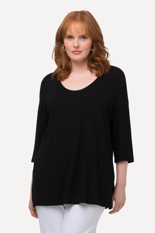 Round Neck Slinky Top