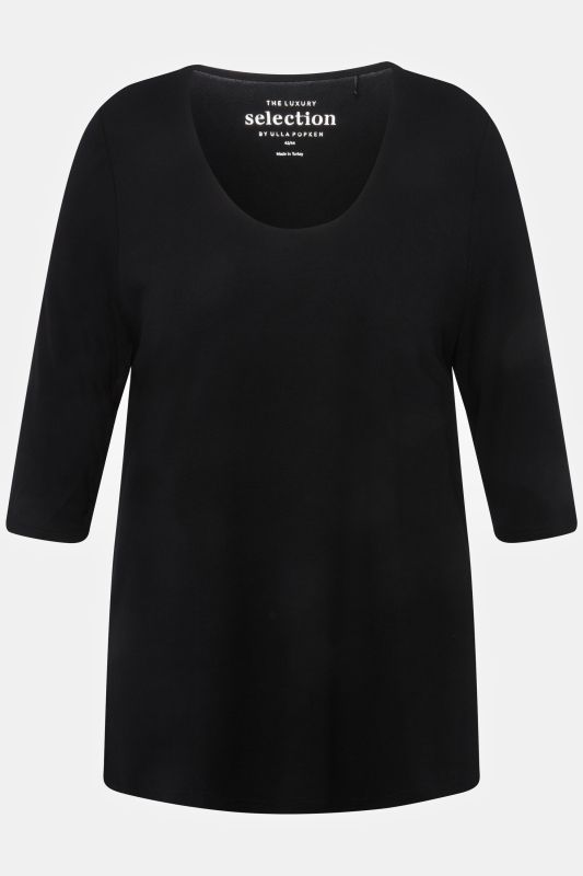 Round Neck Slinky Top