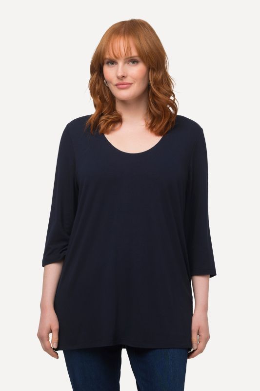 Round Neck Slinky Top