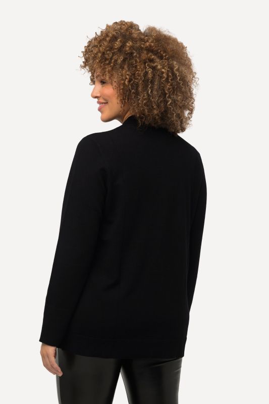 Long Sleeves Mock Turtleneck Sweater