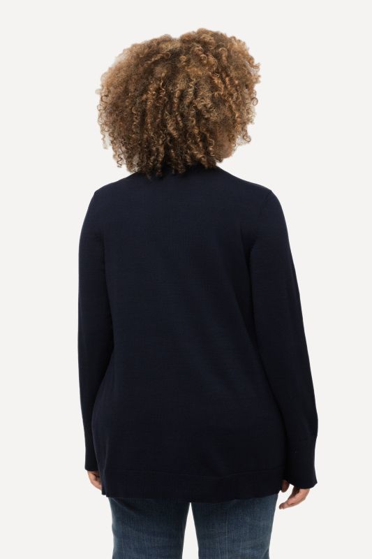 Long Sleeves Mock Turtleneck Sweater