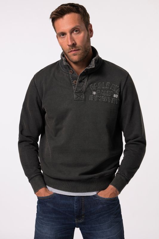 Half-zip sweatshirt