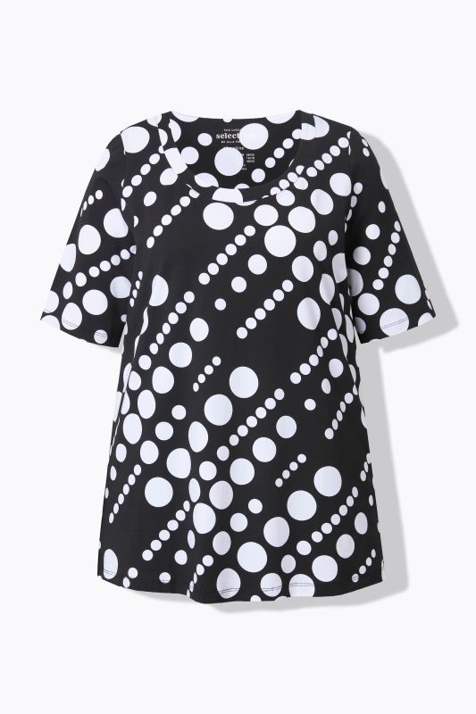 Polka Dot Short Sleeve Pima Cotton Tee