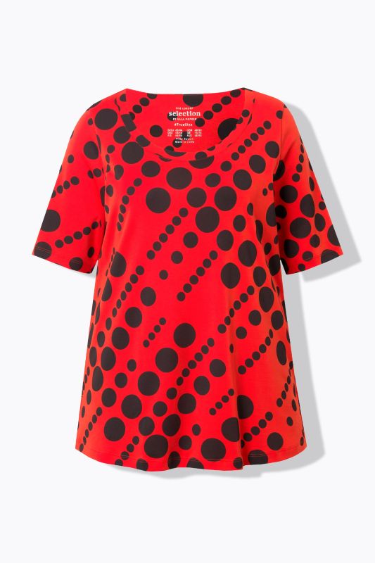 Polka Dot Short Sleeve Pima Cotton Tee