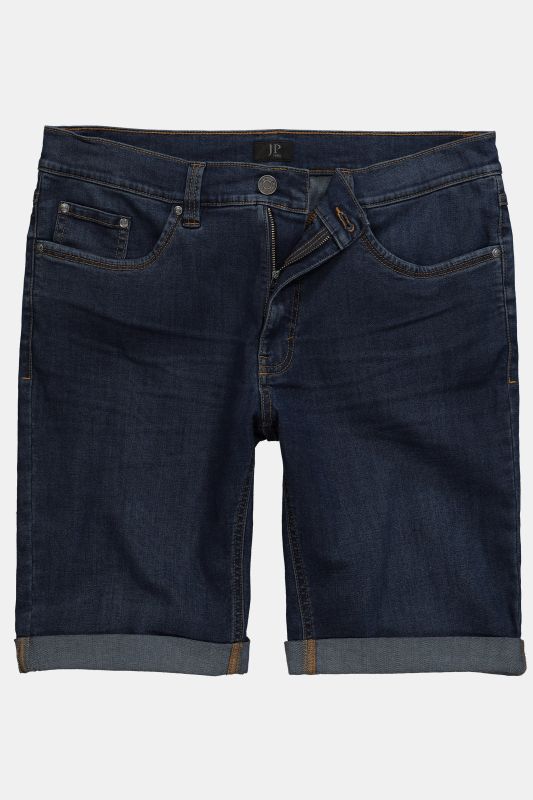 Colour denim Bermuda shorts FLEXNAMIC®