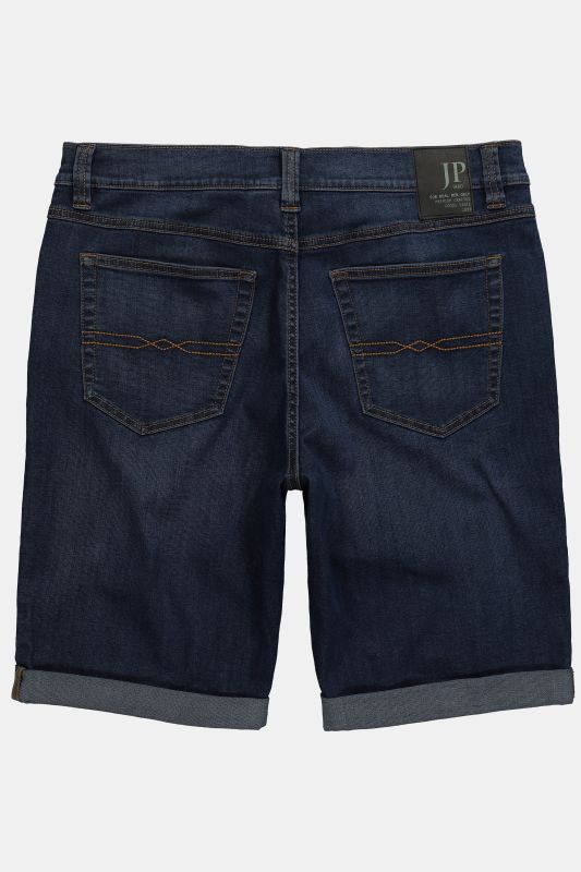 Colour denim Bermuda shorts FLEXNAMIC®