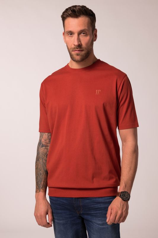 Stretch Hem Cotton Tee