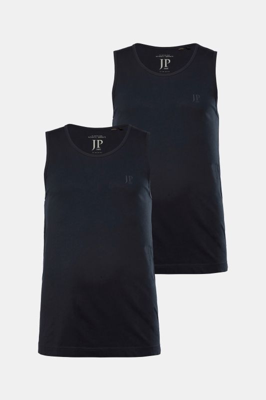 2 Pack Stretch Knit Combed Cotton Tanks