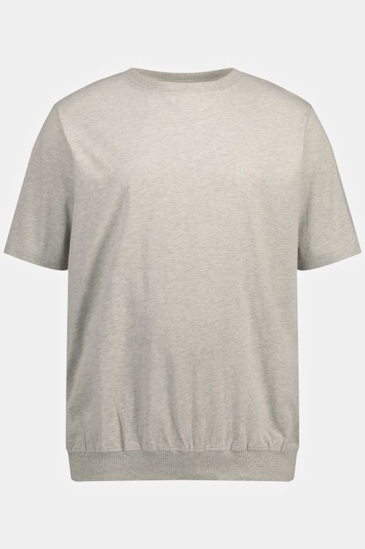 Stretch Hem Cotton Tee