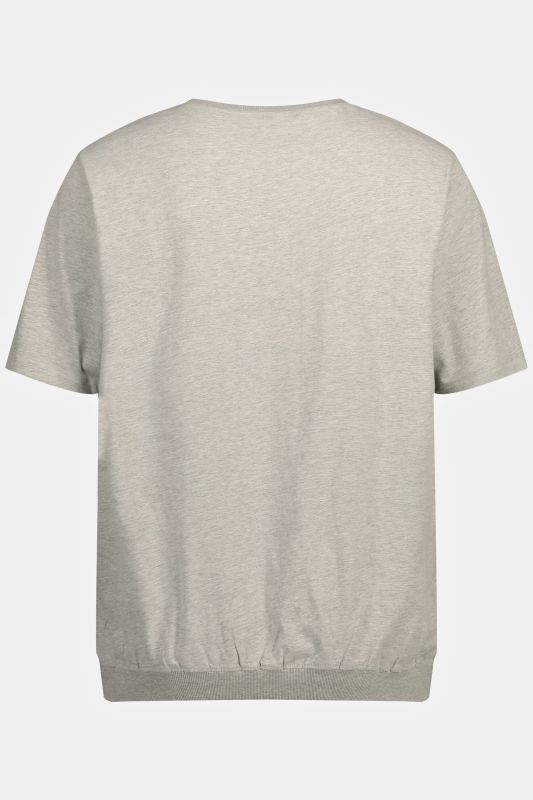 Stretch Hem Cotton Tee