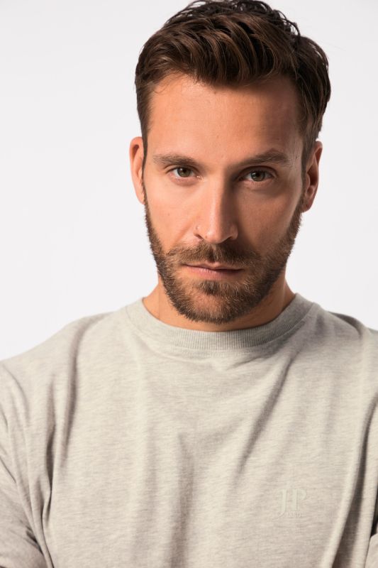 Stretch Hem Cotton Tee