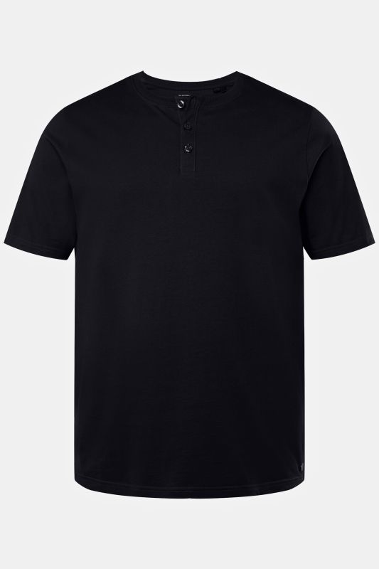 Short Sleeve Henley Shirt, Basic