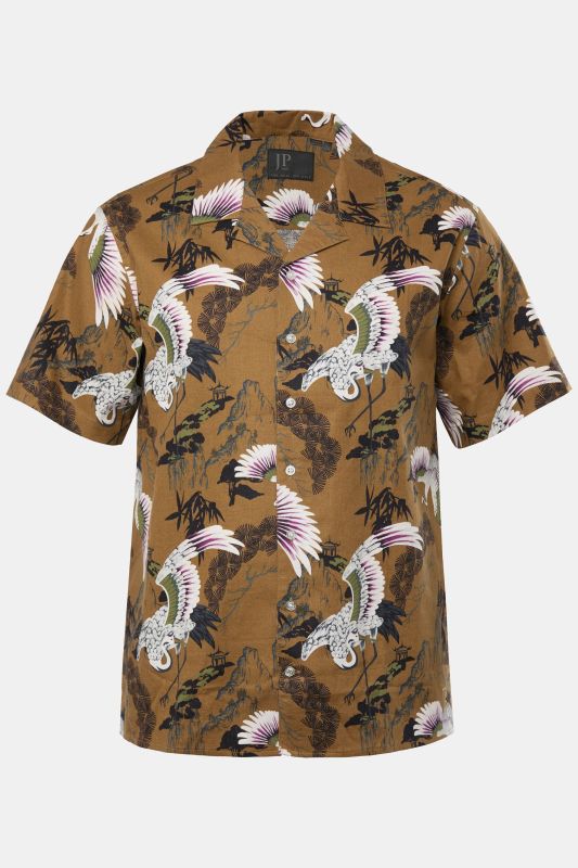 Linen blend shirt