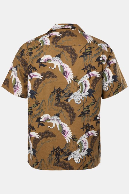 Linen blend shirt