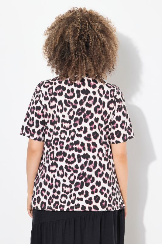 Keep The Wild In You Leopard Print Graphic Tee