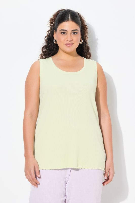 Ribbed Jersey Tank