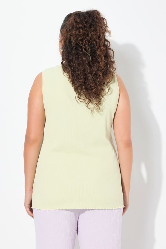 Ribbed Jersey Tank