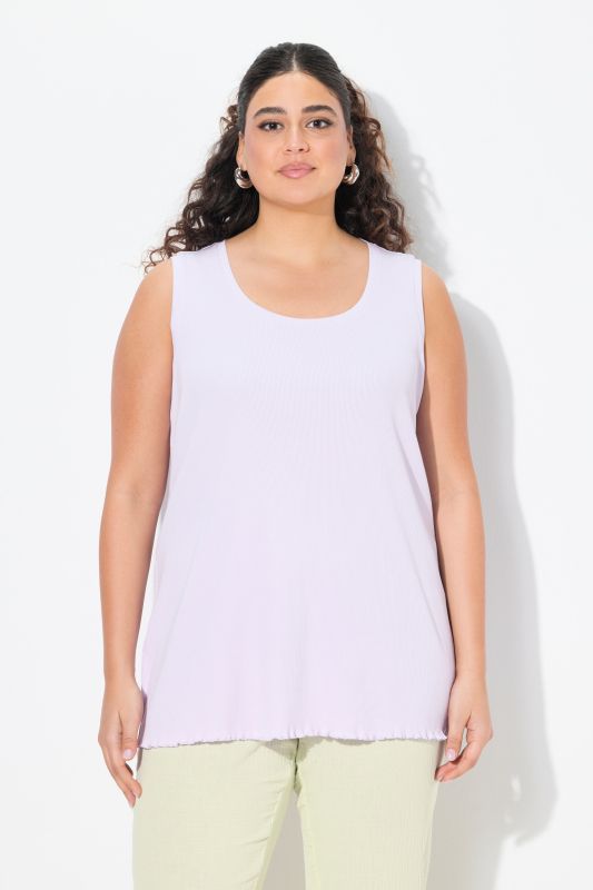 Ribbed Jersey Tank