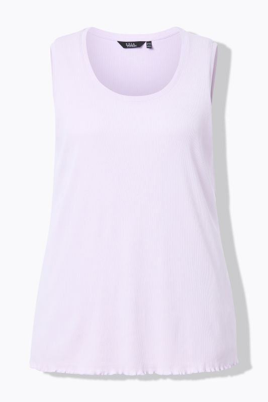 Ribbed Jersey Tank