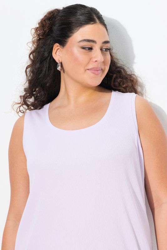 Ribbed Jersey Tank