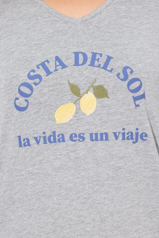 Costal Del Sol T-Shirt Dress