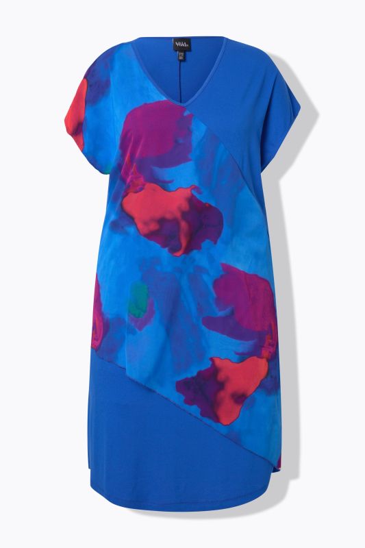 Knit Print Layer Dress