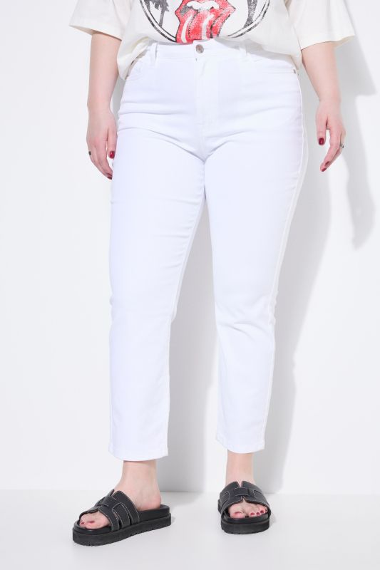 Twill Mom Jeans