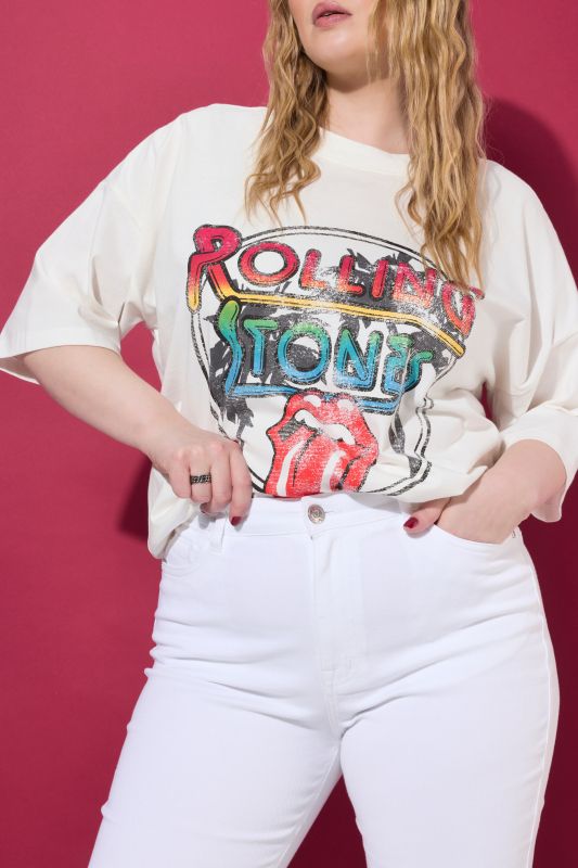 Twill Mom Jeans