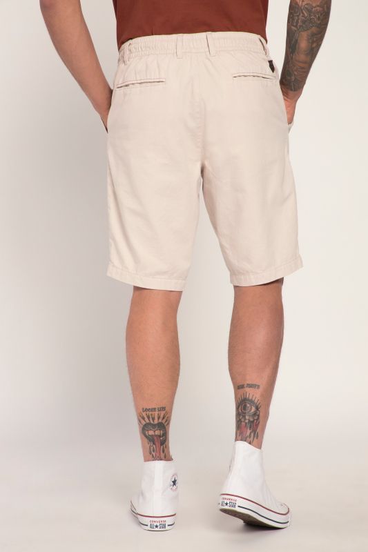 Linen-look Bermuda