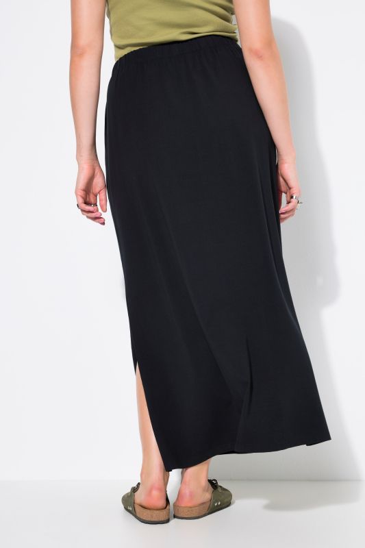 Jersey maxi skirt