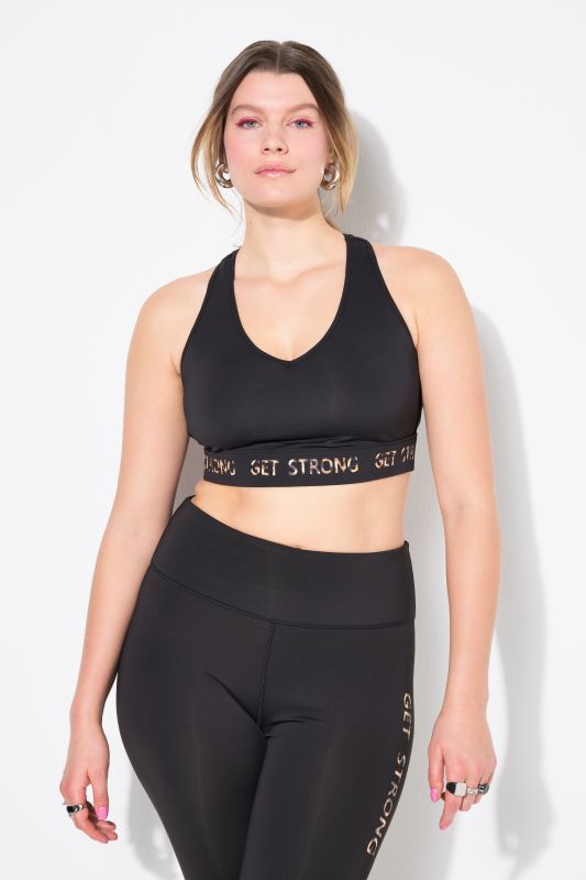 Sporty bustier top