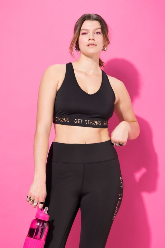 Sporty bustier top