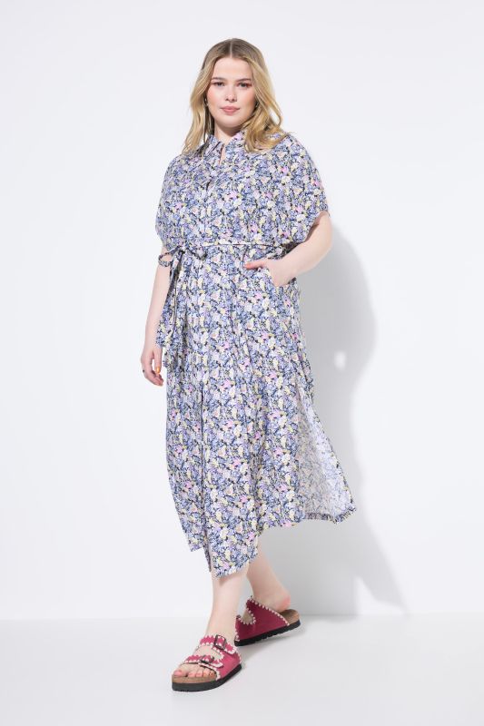 Maxi shirt dress