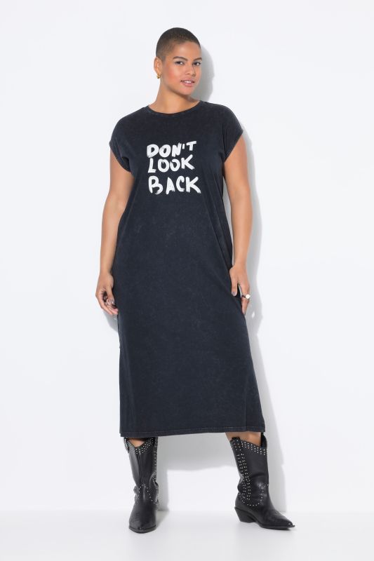 Jersey midi dress