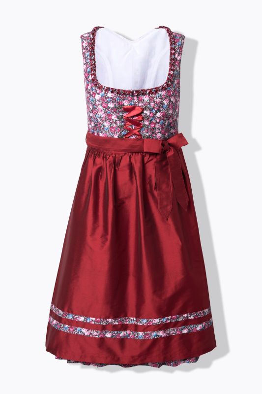 Рокля тип Dirndl с цветя