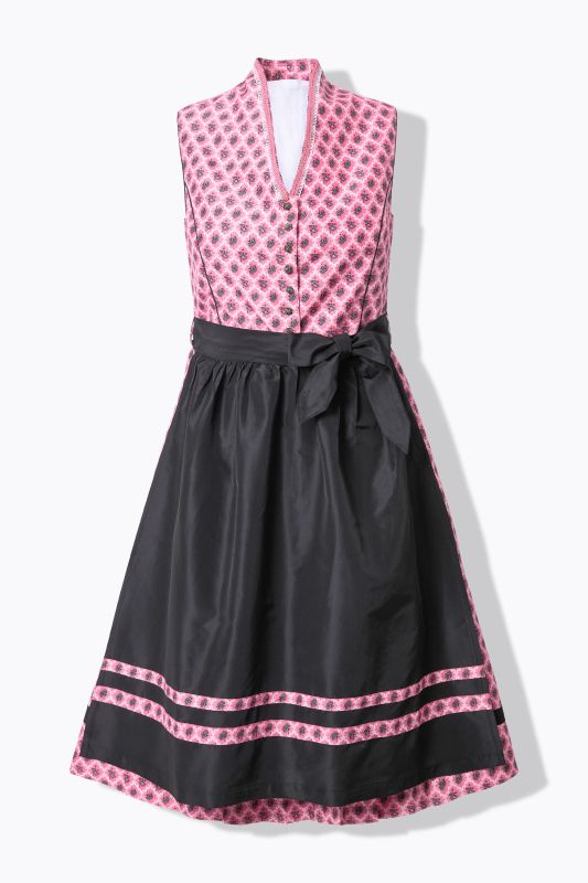 Рокля Dirndl с ориенталски принт