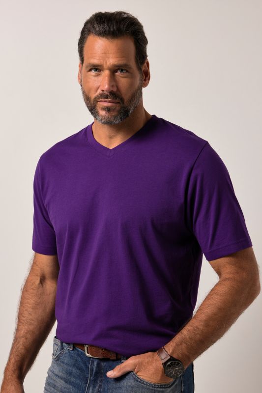 Classic Short Sleeve V-Neck Tee