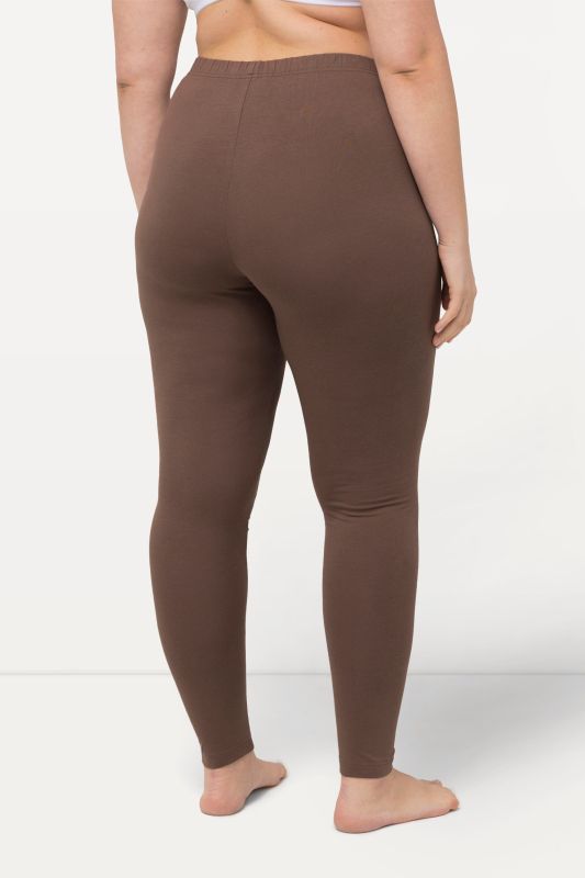 Basic Stretch Knit Ankle Length Leggings