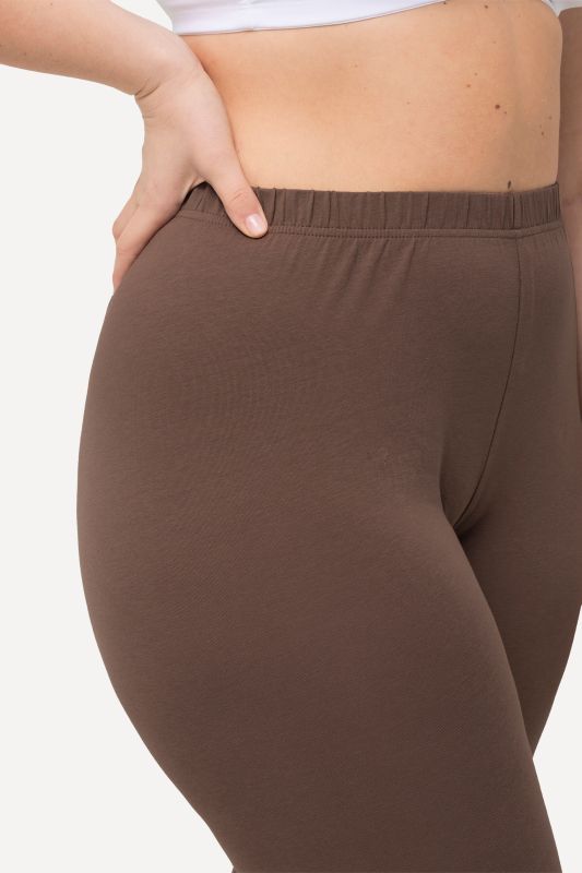 Basic Stretch Knit Ankle Length Leggings