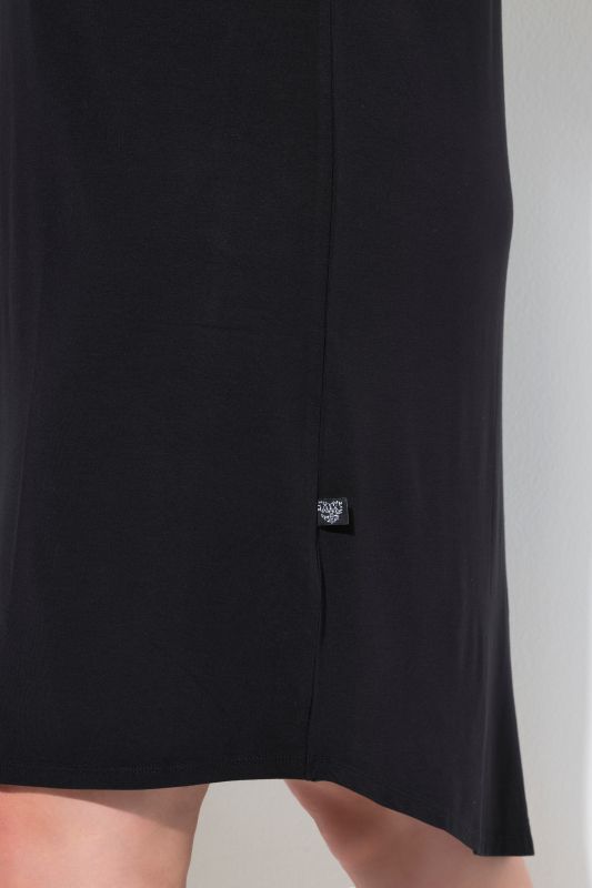 Collared Cap Sleeve Nightgown