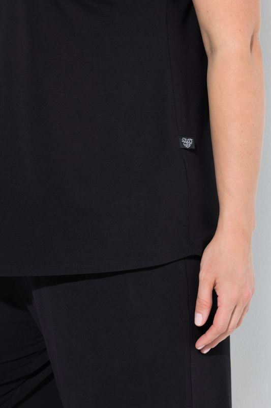 Collared Short Sleeve Pajama Set