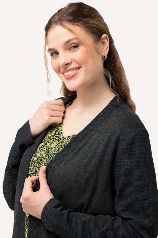 Open Shape Long Sleeve Sweatshirt