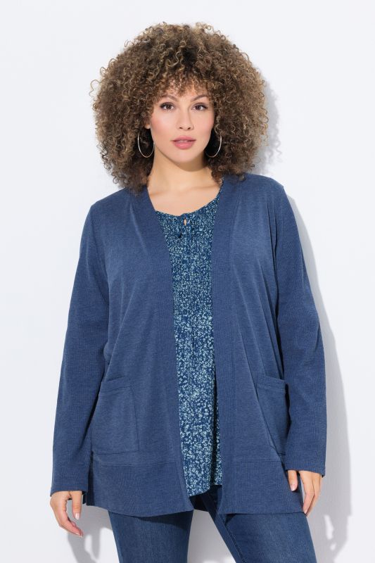 Open Shape Long Sleeve Sweatshirt