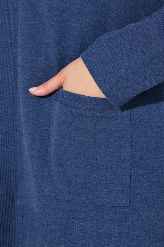 Open Shape Long Sleeve Sweatshirt