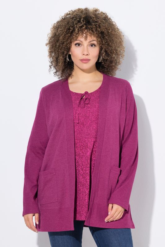 Open Shape Long Sleeve Sweatshirt