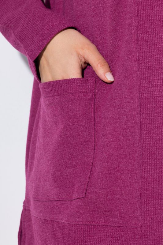 Open Shape Long Sleeve Sweatshirt