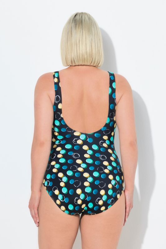 Bubble Print One Piece Swimsuit